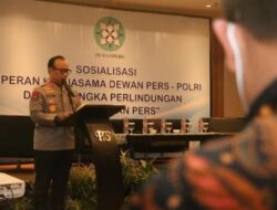 Polri dan Dewan Pers Sosialiasi Perlindungan Kemerdekaan Pers di Medan