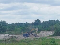 Diduga Ilegal, Tambang Pasir di Bangka Terus Beroperasi Tanpa Kendala