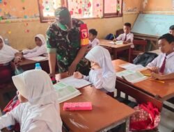 Kodim 0815/Mojokerto Kerahkan Babinsa Masuk Sekolah Bekali Wasbang