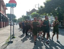 Diusulkan KP Reguler, Puluhan Personel Kodim 0815/Mojokerto Bina Fisik