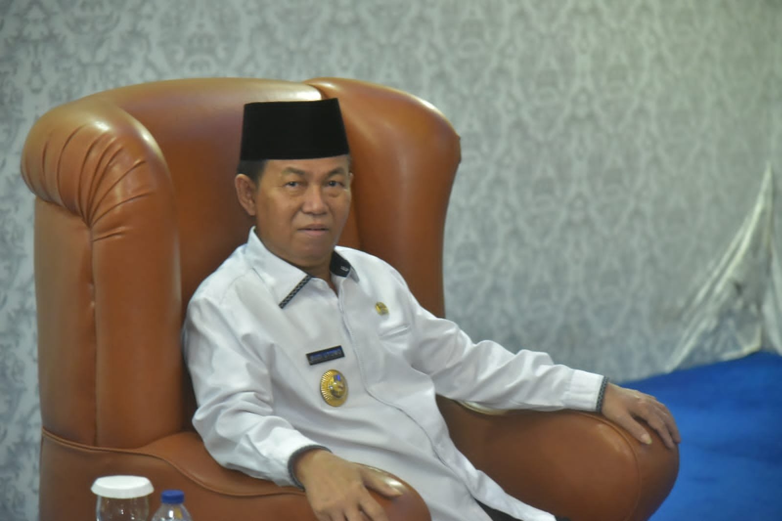 Bupati Lampung Utara Minta Polda Lampung Berikan Bantuan Pendampingan Psikologi Terhadap Keluarga Korban Curas