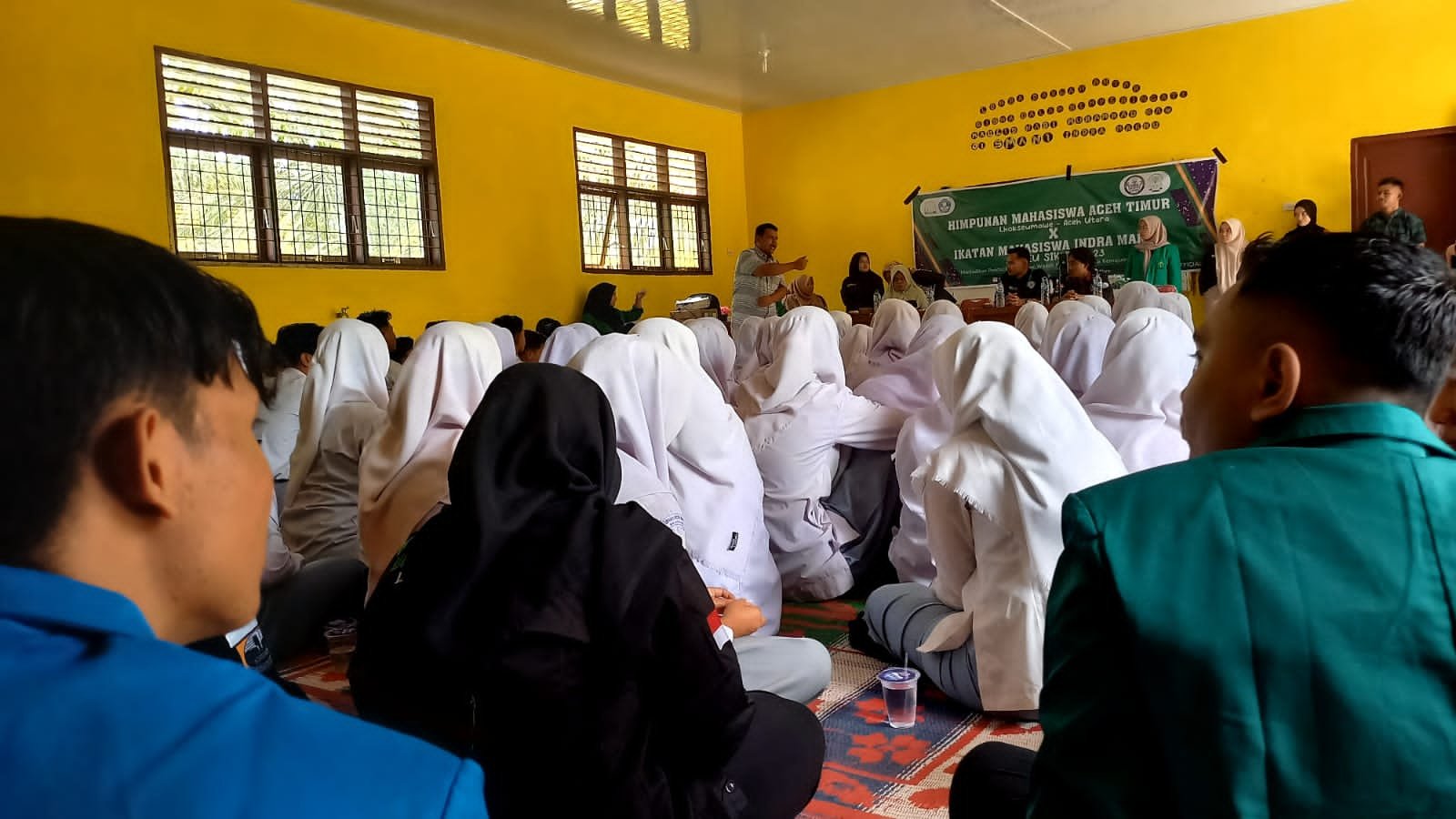 DPRK Aceh Timur Zulfadli Bersama Hikmat Saweu Sikula di Indra Makmur