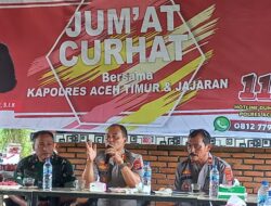 Kapolres Aceh Timur Siap Menerima Kritik, Saran dan Keluhan Masyarakat Melalui Jumat Curhat