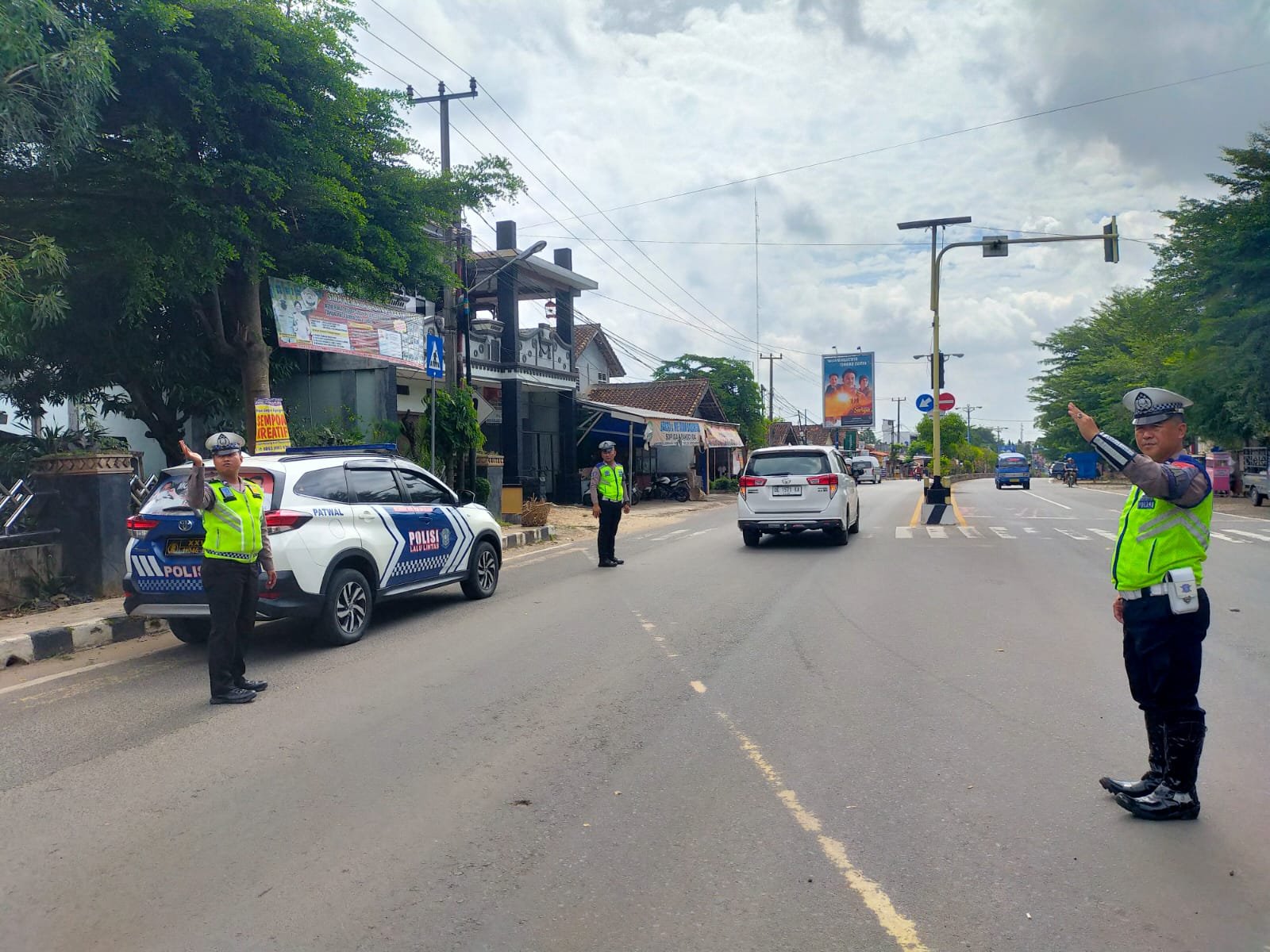 Polres Lampung Utara Gelar Operasi Keselamatan Lalu Lintas Dan Hasil nya berlangsung kondusif