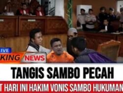 Akhirnya Ferdy Sambo Resmi Divonis Hakim Hukuman Mati