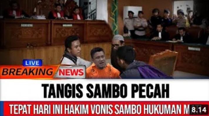 Akhirnya Ferdy Sambo Resmi Divonis Hakim Hukuman Mati