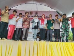 Bupati Tanggamus Resmikan  Pasar Batu Lima  Pekon Sidomulyo Kecamatan Air Naningan