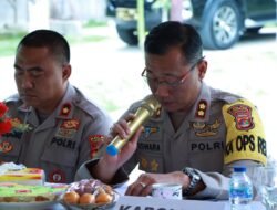Kapolres Tanggamus Kunjungi Polsek Pematang Sawa dan Tokoh Masyarakat