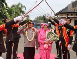 Polres Lampung Timur Gelar Welcome & Ferewal Parade Untuk Kapolres Lampung Timur