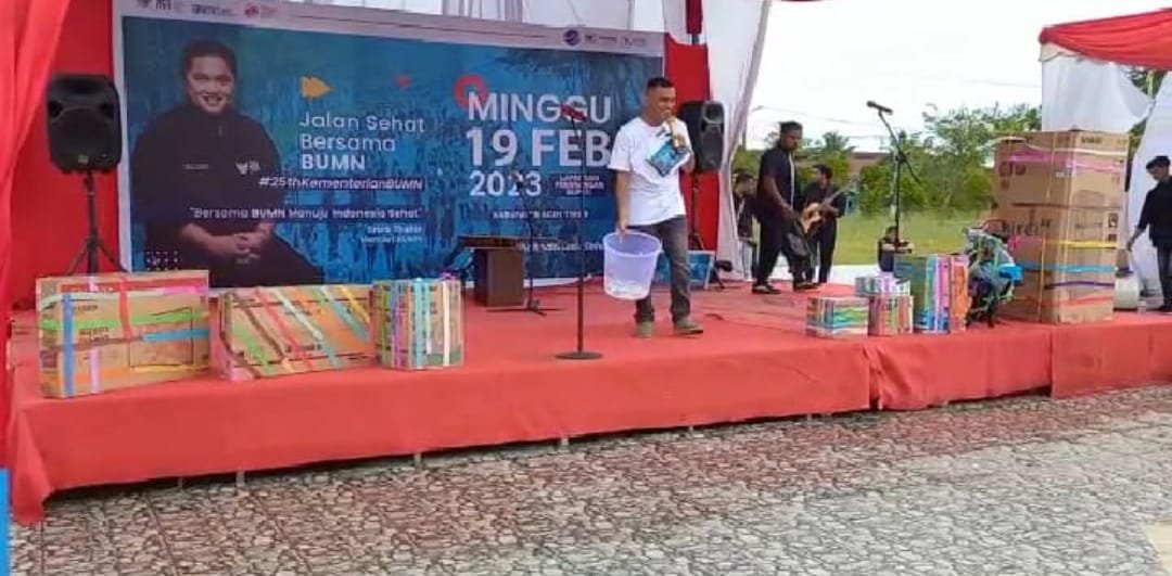 Diduga Kegiatan HUT Ke 25 Kementrian BUMN Panitia Tidak Tahu Berapa Anggarannya