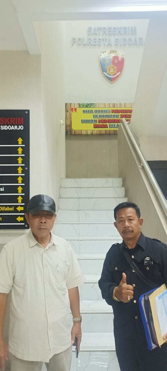 Kasus Jual Beli Tanah Fiktif di Sidoarjo Memasuki Tahap Klarifikasi Pelapor