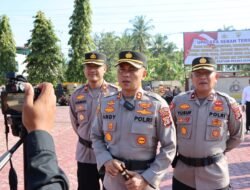 Pimpin Sertijab, Ini Pesan Kapolres Aceh Timur kepada Pejabat Lama dan Pejabat Baru