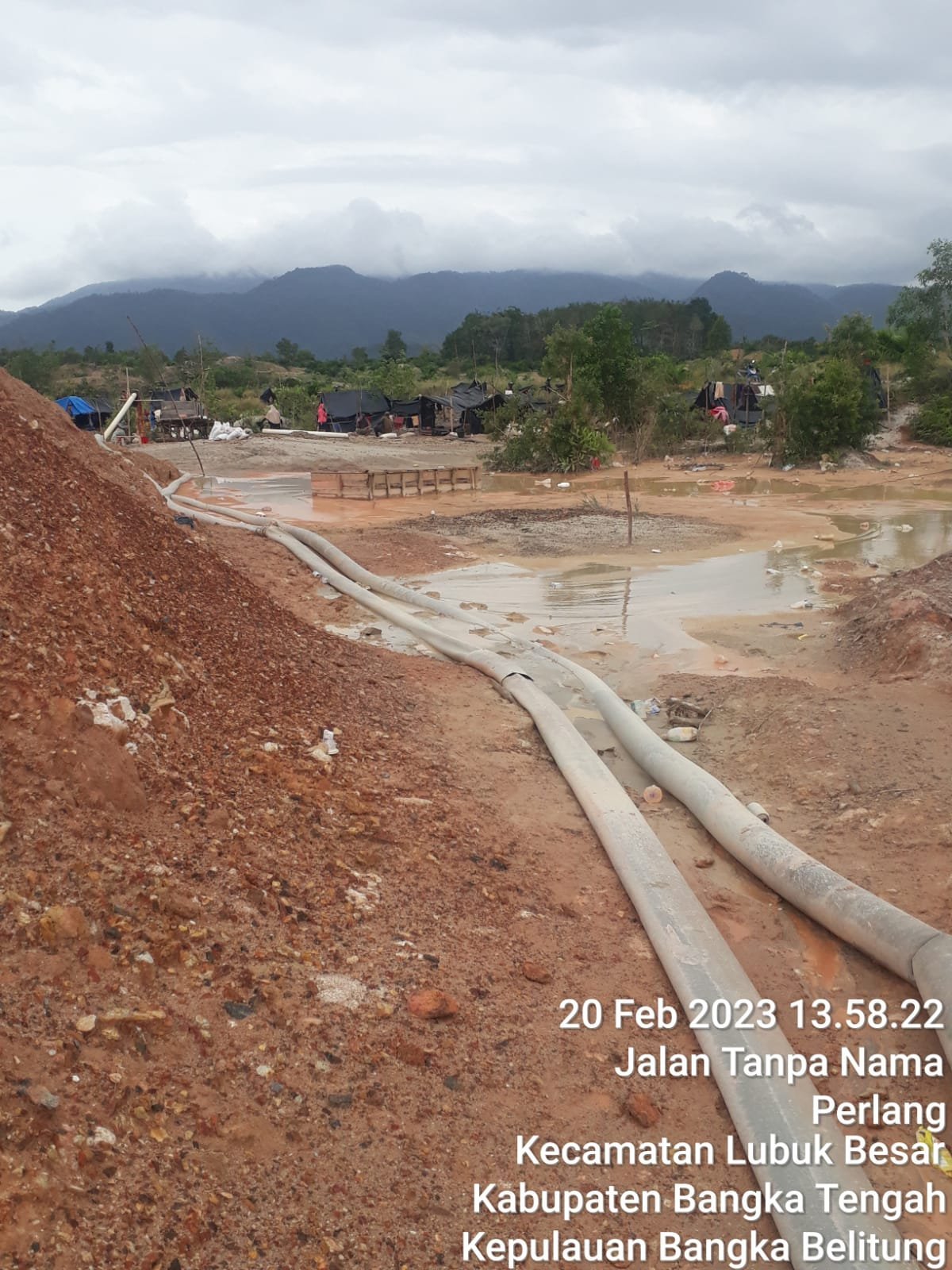 Istri Pemilik Tambang Timah Ilegal yang Bernama Kosim Menghina Profesi Wartawan Bangka Tengah