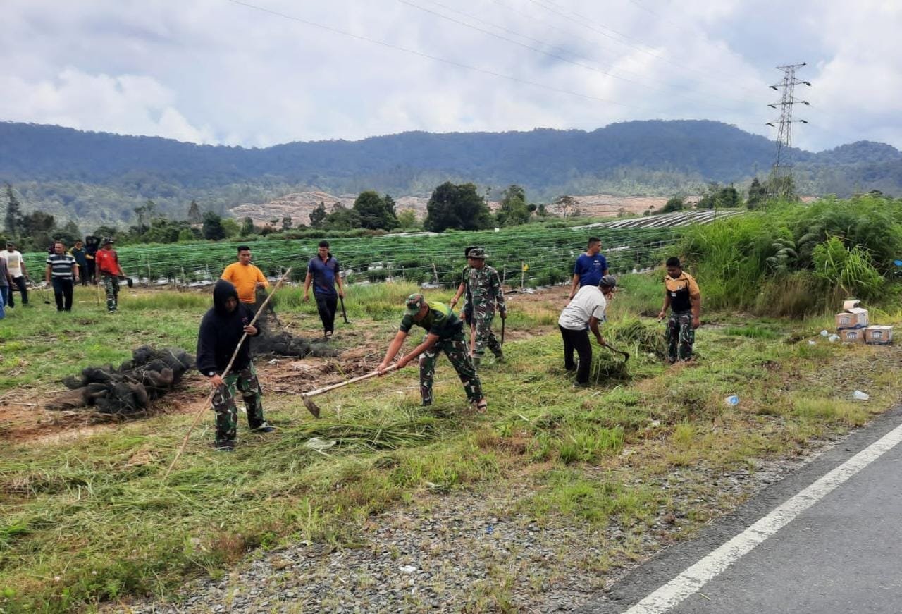 Korem 022/PT, Berkolaborasi Bersama Lapas dan Pemda Manfaatkan Lahan Tidur