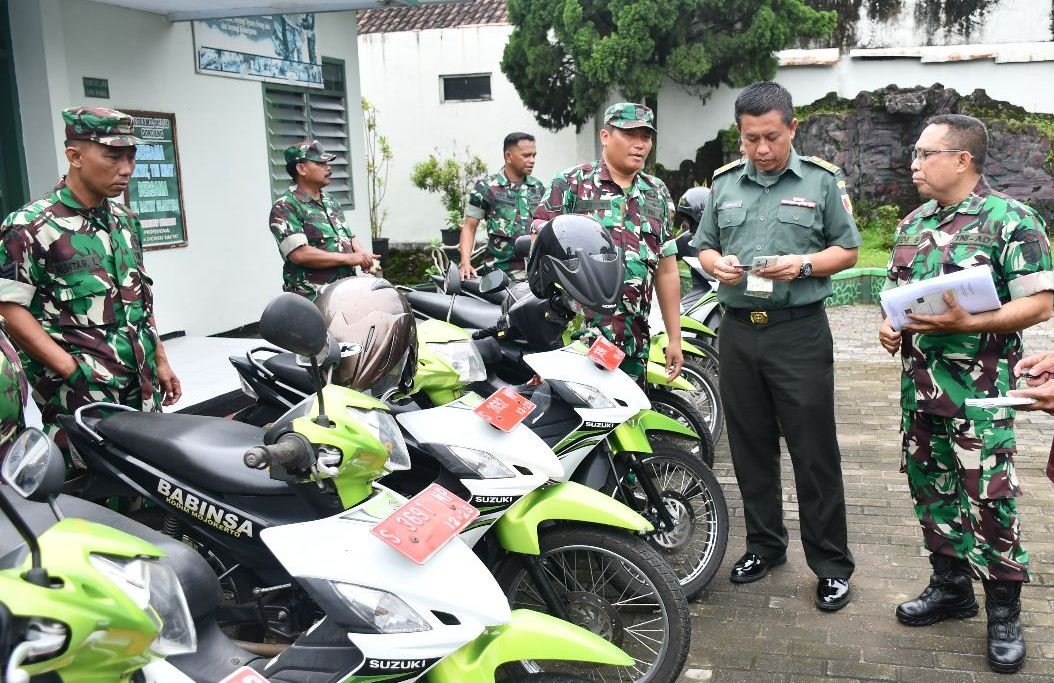 Rotasi Danramil, Kodim 0815/Mojokerto Terjunkan Tim Verifikasi