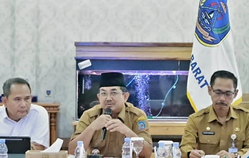 Bupati Anwar Sadat Pimpin Rakor Supervisi Atas Evaluasi Perencanaan Dan Penganggaran Pemda