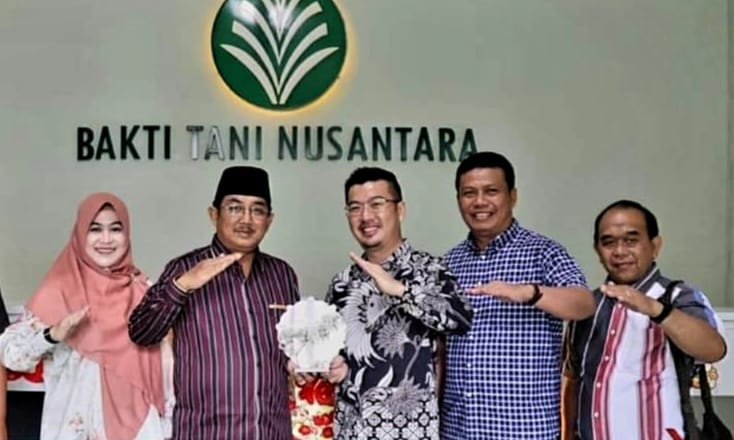 Bupati Anwar Sadat Kunjungi PT Bakti Tani Nusantara di Kota Batam