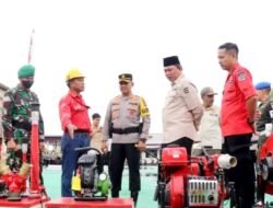 Wabup Hairan Pimpin Apel Kesiapsiagaan Penanggulangan Karhutla