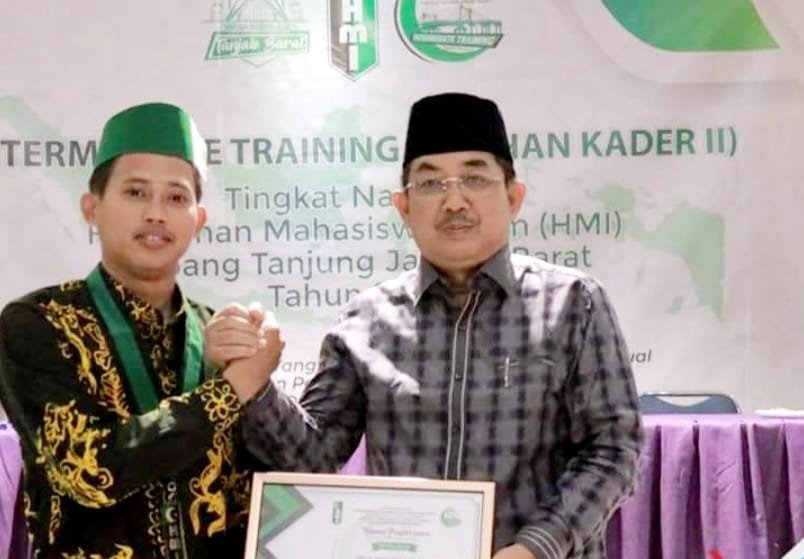 Bupati Anwar Sadat Jadi Pemateri Intermediate Training Tingkat Nasional HMI Tahu. 2023