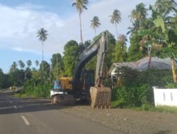 Warga Meminta Polres Halsel Hentikan Kegiatan Galian C PT Hijra Nusatama Diduga Tidak Kantongi Izin Di Desa Tokaka