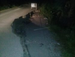 Gawat Pengakuan Pelaksana Segmen 1 ” Kami Tidak Akan Perbaiki Lagi Jalan Yang Amblas