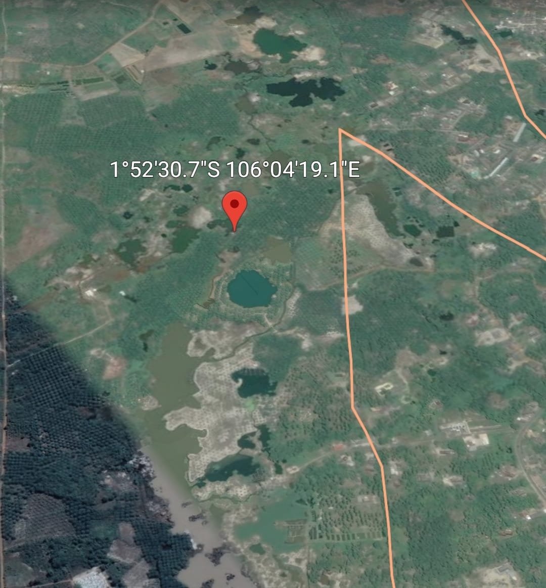 Penambang Timah Yang Diduga Masuk Kawasan Hutan Produksi Pemali