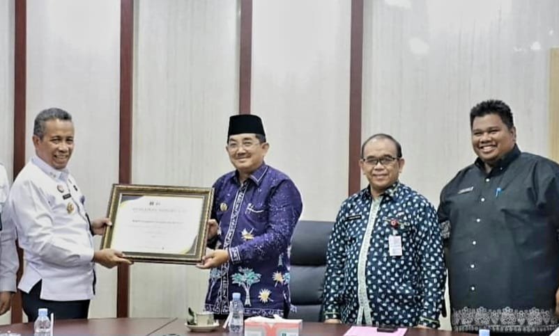 Bupati Anwar Sadat Terima Kunjungan Silaturahim Kanwil Kemenkumham Jambi