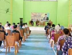 Sosialisasi 4 Pilar ,HBA Berharap Kreativitas Dan Inovasi Pemuda Karang Taruna Pondok Meja Harus Dikembangkan