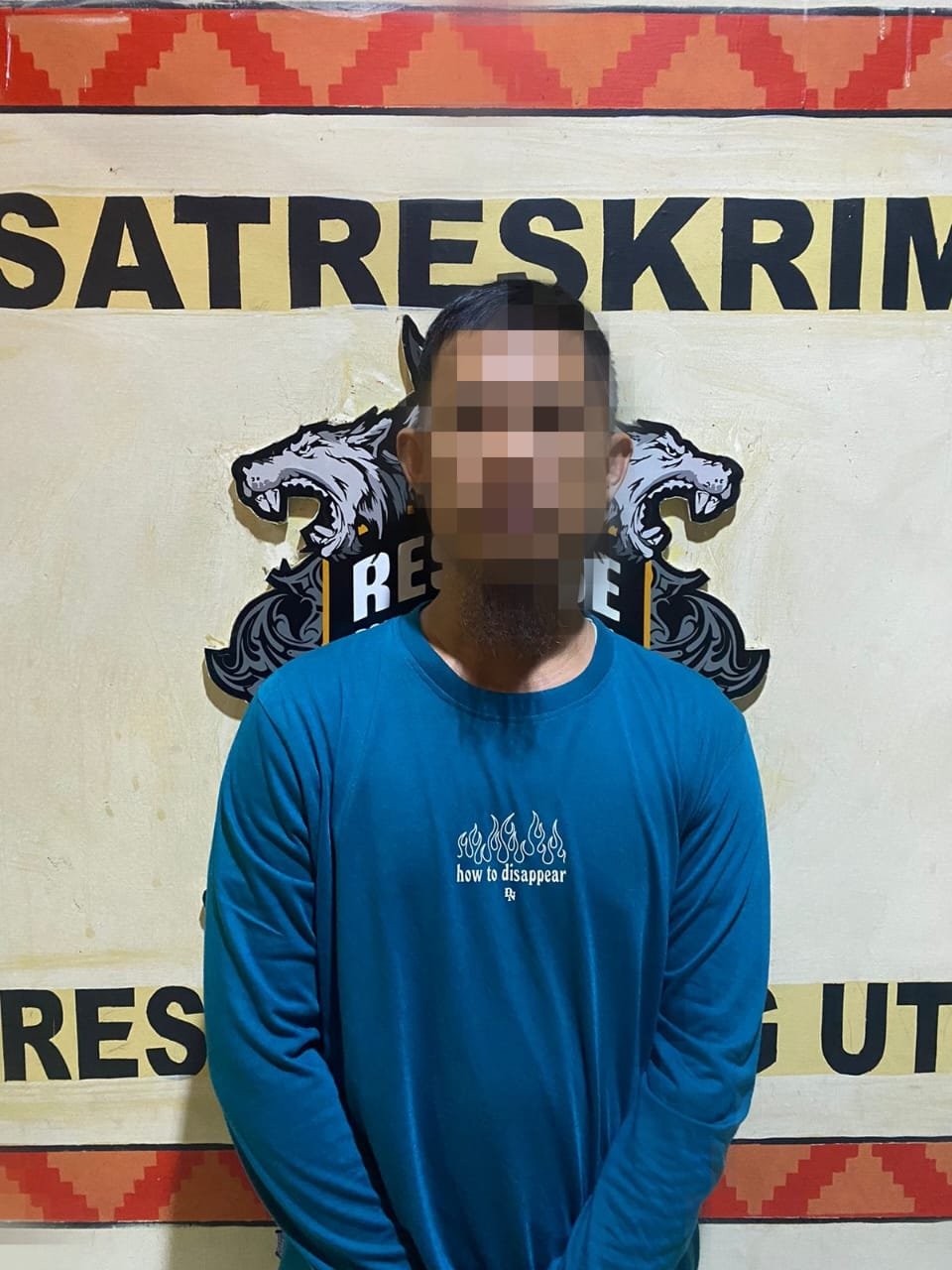 SI, Pria 33 Tahun Ditangkap Tim TEKAB 308 Presisi Polres Lampung Utara