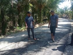 Diduga Counsultant Pengawas Dan PPTK Main Mata Dengan Kontrakto, Jalan Didesa Lhok Dalam Dikerjakan Asal- Asalan