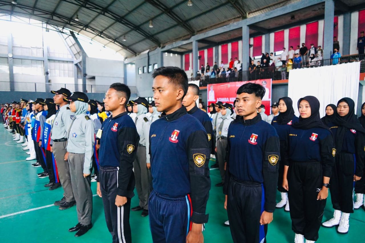 Pupuk Semangat Kedisiplinan Siswa, Pemkab Mojokerto Gelar Lomba Kreasi Baris Berbaris