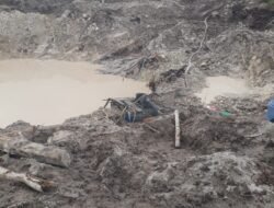 Lahan Pribadi Dijadikan Tempat Penambang Timah Ilegal Gang Sumatera Air Duren Pemali.