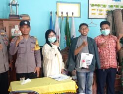 Mahasiswa KKN IKHAC Asal Papua Salurkan Donor Darah ke Dinkes PMI Mojokerto