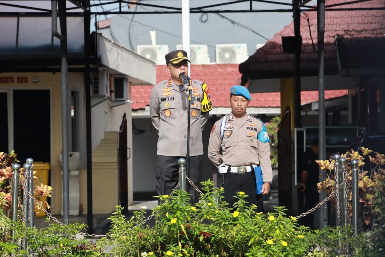 Tekankan Keberhasilan Mako, Kapolresta Mojokerto Sesungguhnya Keberhasilan Sebagian Dari Pada Iman