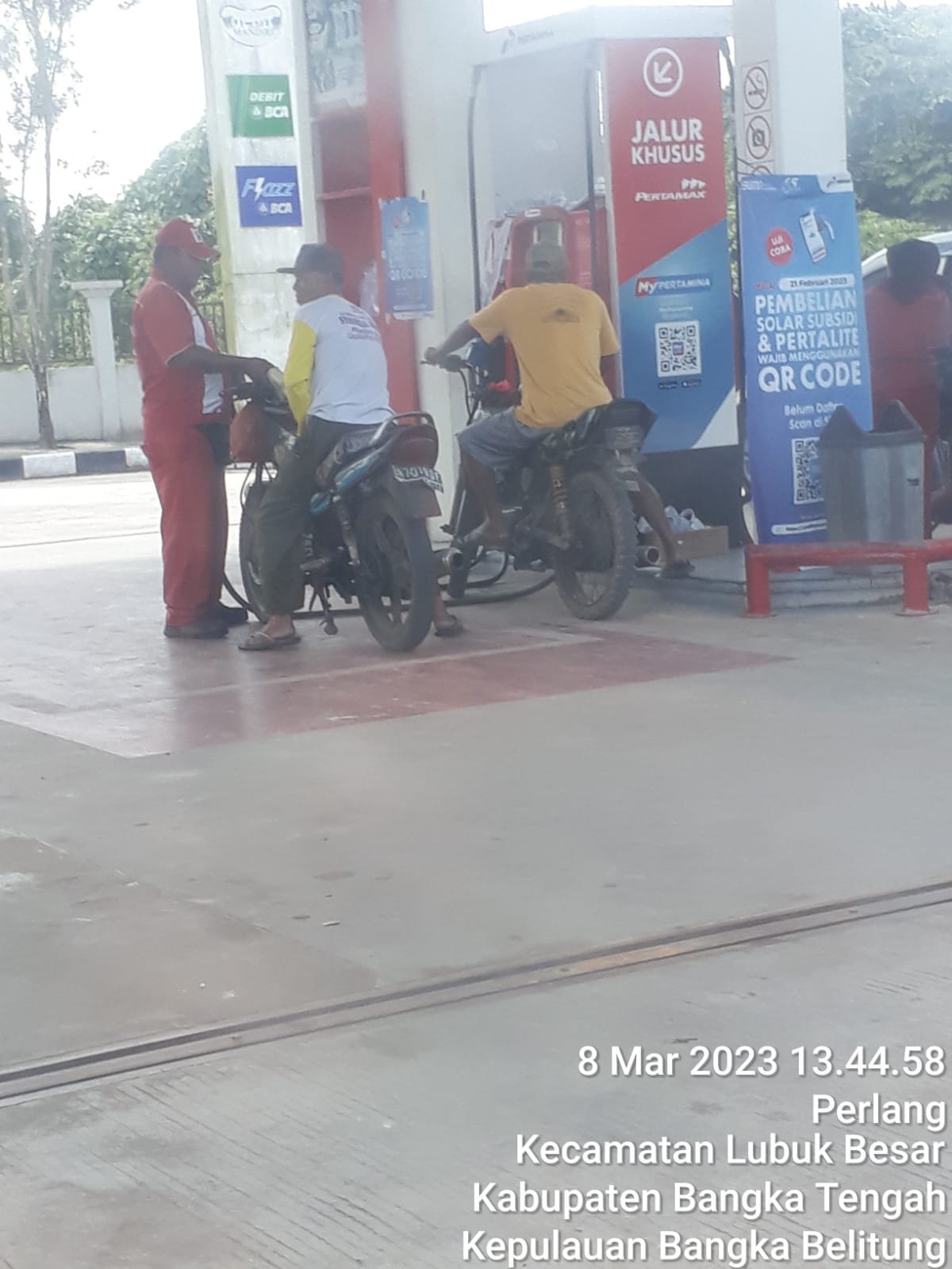 Sudah Diterapkan Peraturan dari Pemerintah, SPBU 24331152 Perlang Masih Membandel