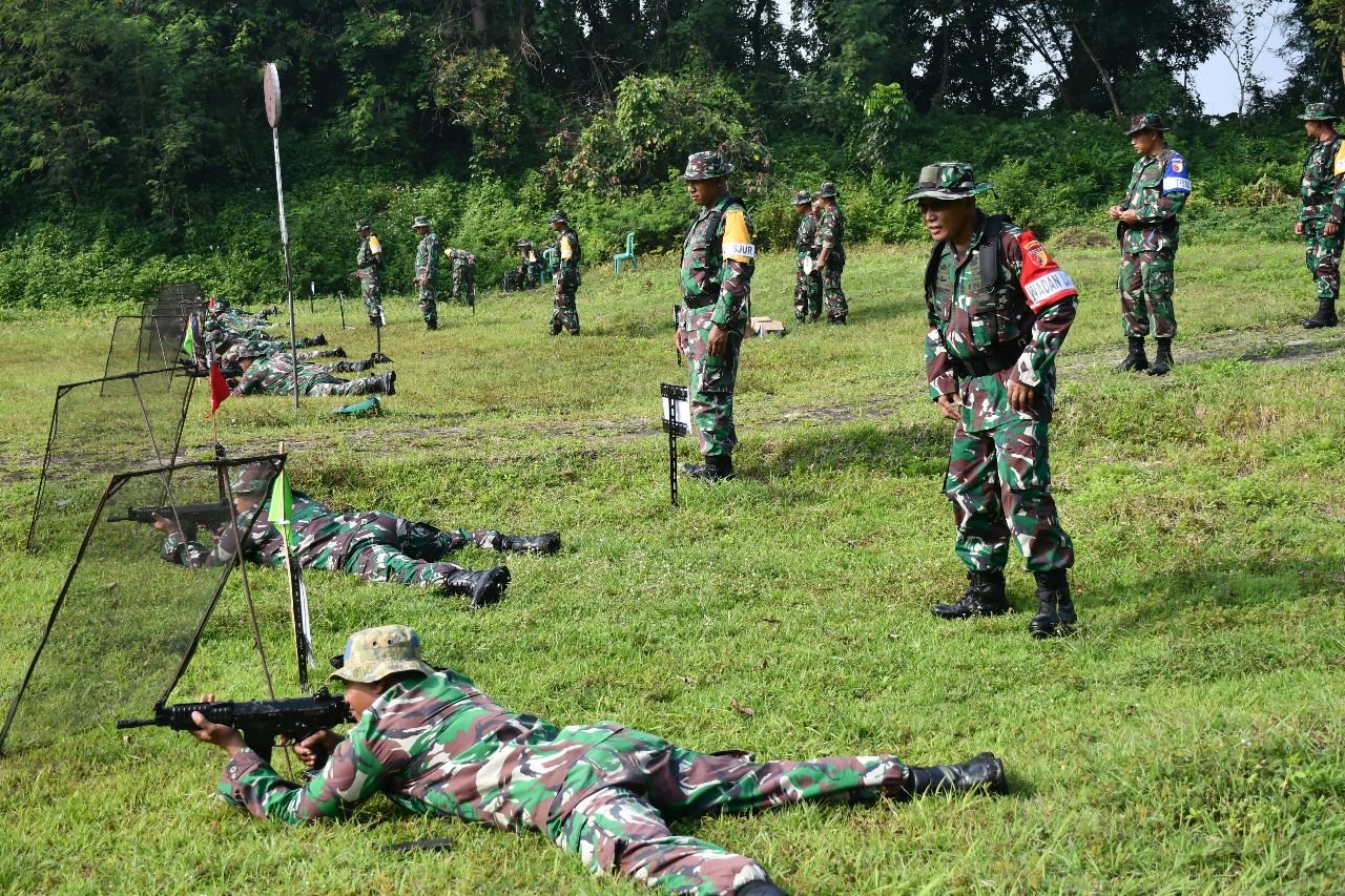 Latbakjatri, Sarana Kodim 0815/Mojokerto Asah Kemahiran Prajurit