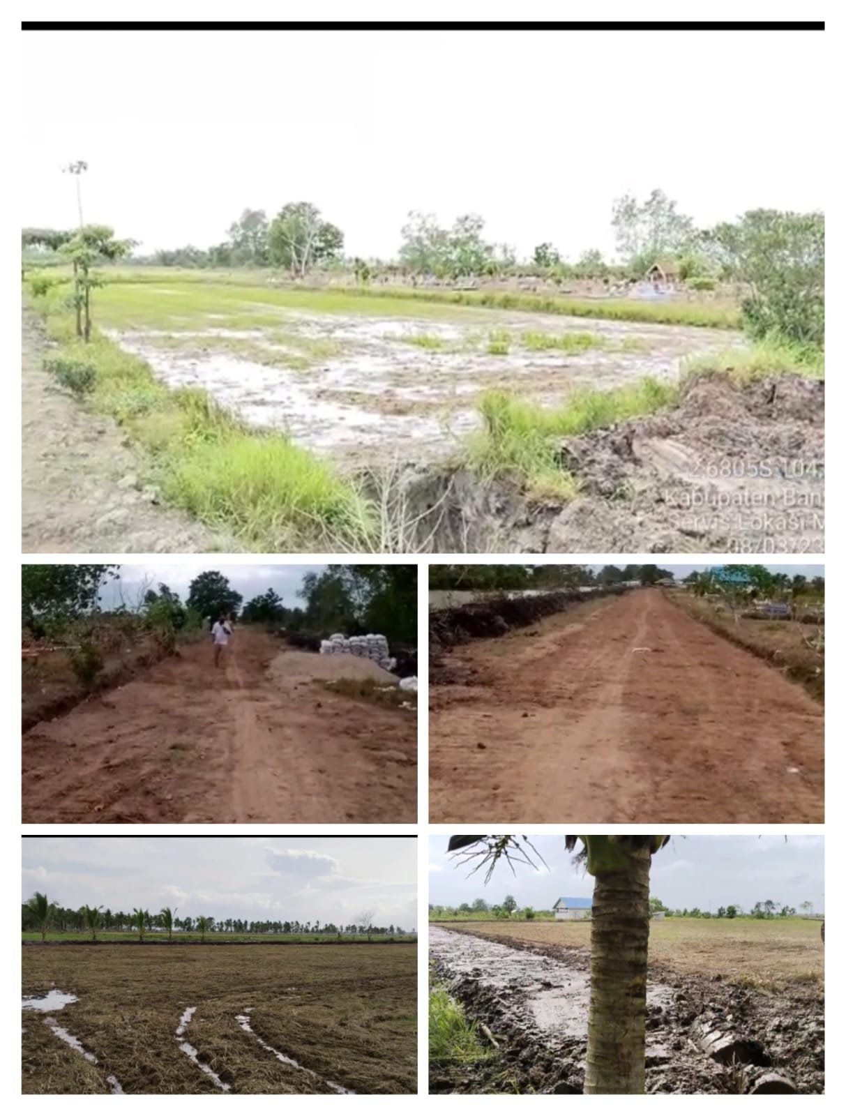 Warga Desa Telang rejo Gotong Royong Membangun Desa