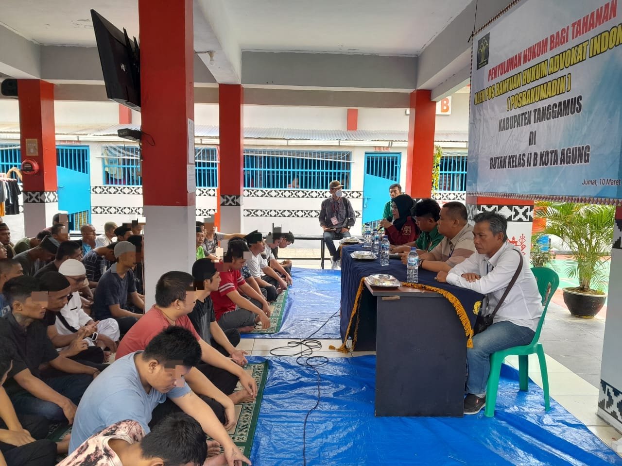 Membuka Akses Keadilan, Tahanan Rutan Kota Agung Antusias Ikuti Penyuluhan Hukum