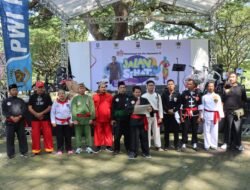 Polres Kediri Kota Fasilitasi Deklarasi Damai Perguruan Silat  Kota Kediri