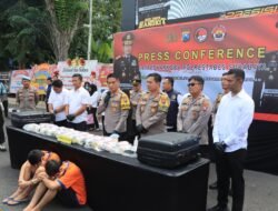Polrestabes Surabaya Ungkap Narkoba Jaringan Jawa – Sumatera, 24 Kg Sabu Berhasil Disita dari Kurir