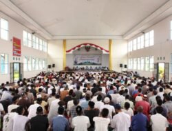 Kuatkan Persaudaraan Dan Persatuan Dalam Ketakwaan, Lapas Kotaagung Peringati Isra Mi’raj Rasullullah SAW Sekaligus Sambut Ramadhan 1444 H