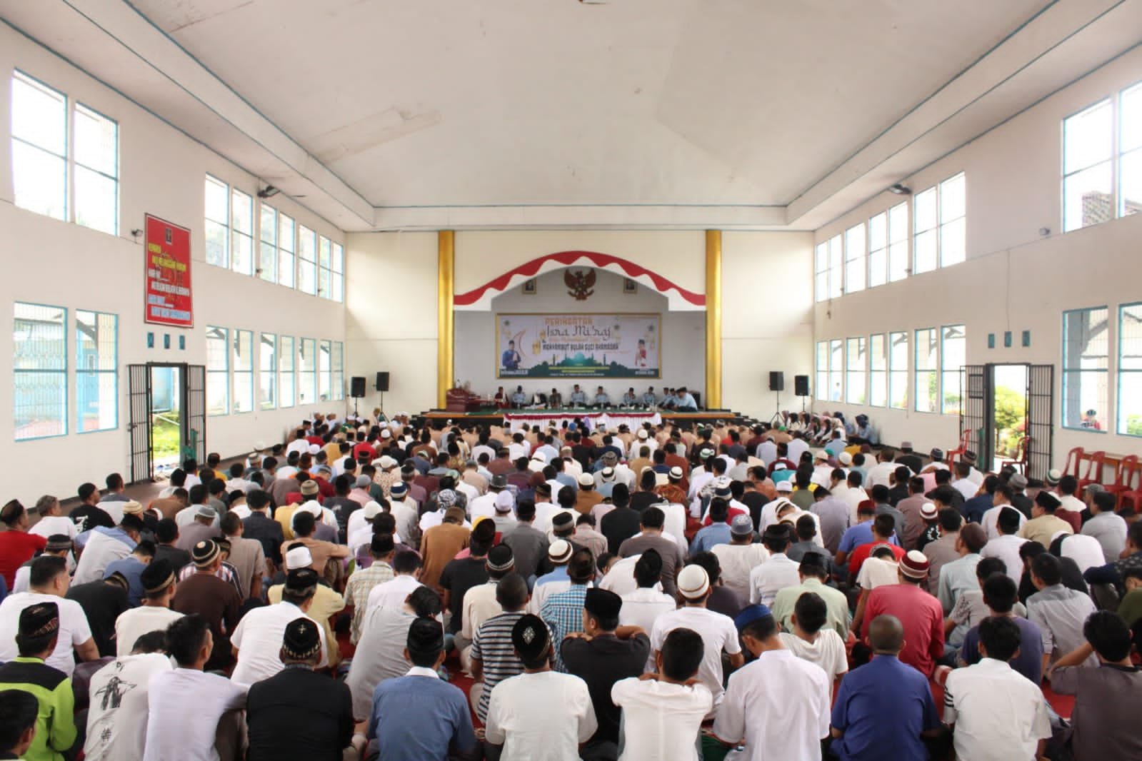 Kuatkan Persaudaraan Dan Persatuan Dalam Ketakwaan, Lapas Kotaagung Peringati Isra Mi'raj Rasullullah SAW Sekaligus Sambut Ramadhan 1444 H