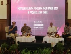 Bidhumas Polda Jatim Bersama Jajaran Siap Kawal Pemilu 2024