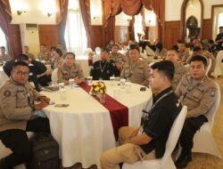 Rakernis Bidhumas Polda Jatim 2023, Polresta Mojokerto Siap Berpartisipasi  Kawal Pemilu