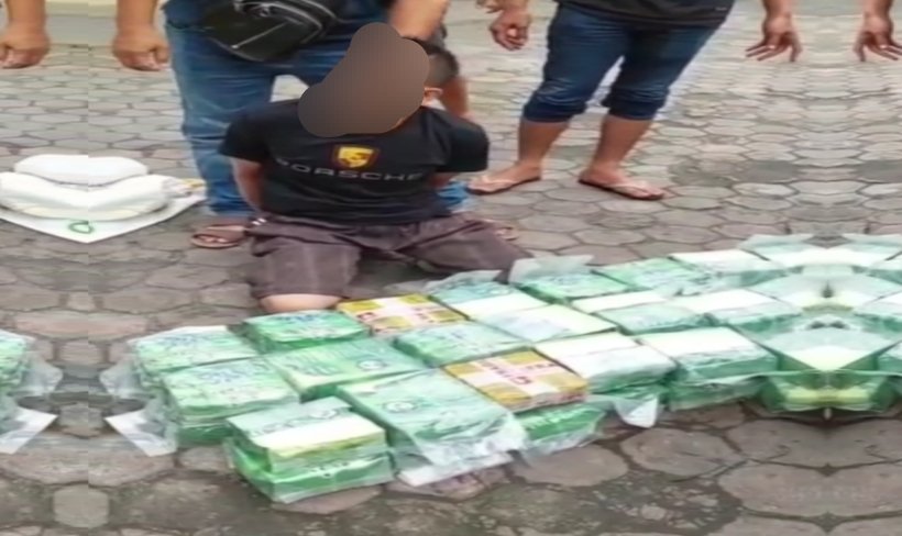 Lagi Lagi Pria Asal Aceh tertangkap tangan Membawa Sabu 50 kilo gram Ke Kota Medan