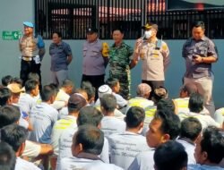 Hari Bhakti Pemasyarakatan, Kapolsek Magersari Sapa Warga Binaan Lapas Kelas II Mojokerto
