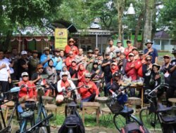 Kapolres Metro Bersilaturahmi Bersama Komunitas Sepeda Tua Indonesia