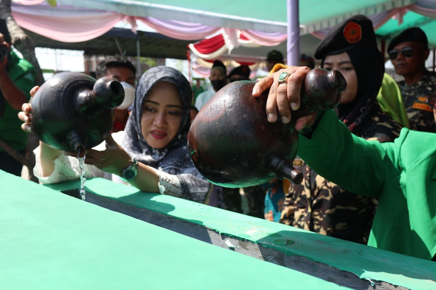 Bupati Mojokerto Resmikan Langgar Kamanungsan MWCNU Mojosari