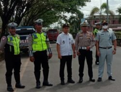 Satlantas Polres Muratara Bersama Dispenda Gelar Razia Gabungan