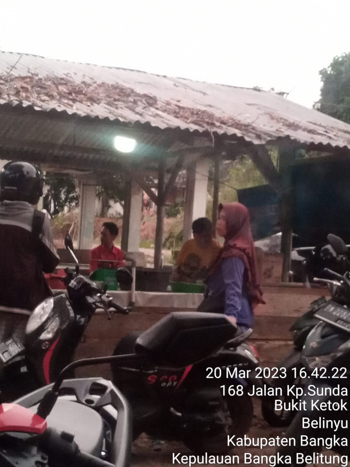 Aktivitas Penampung Timah Diduga Illegal Dibukit Ketok Belinyu.